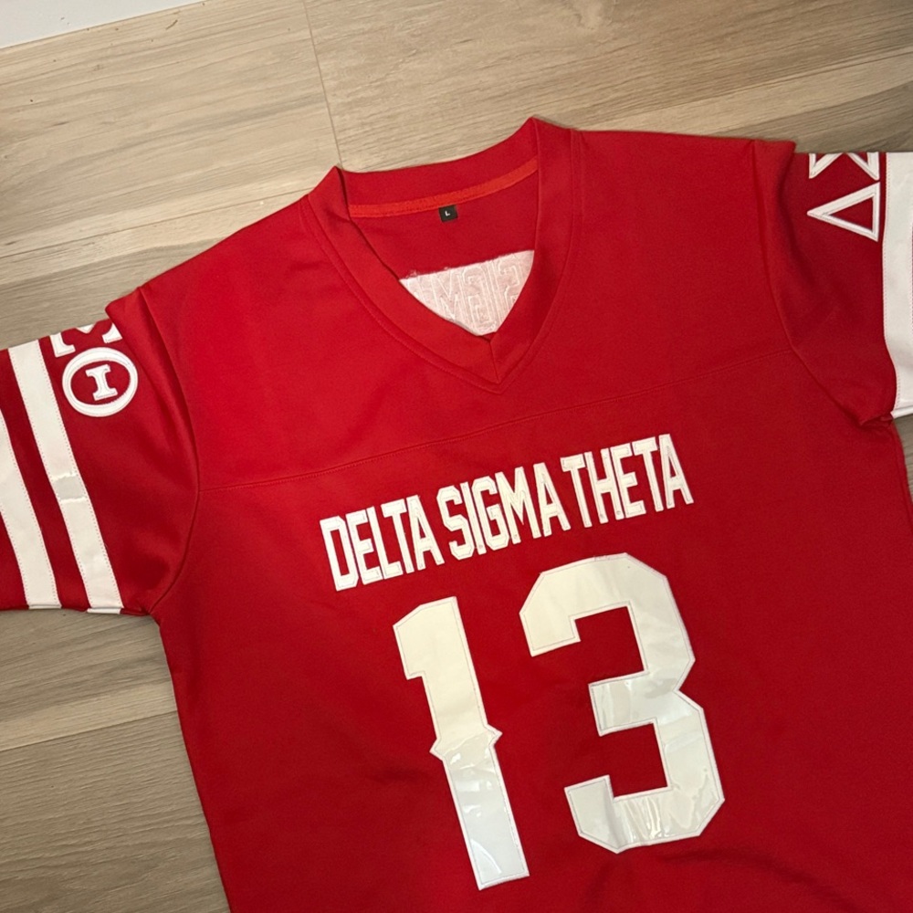 Red Delta Sigma Theta Jersey